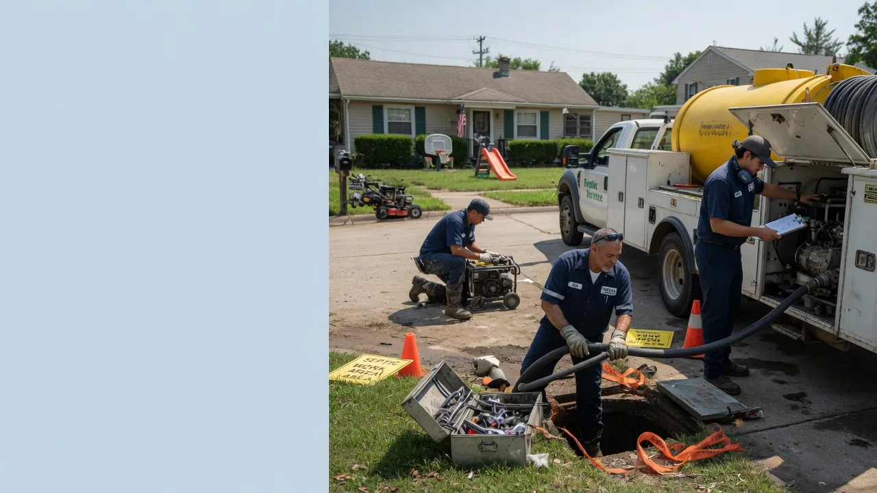 Septic Tank Pumping in Mount Sterling, IL near me